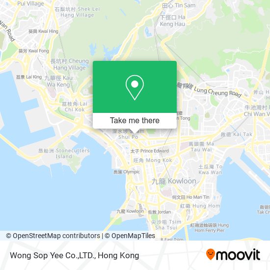 Wong Sop Yee Co.,LTD. map