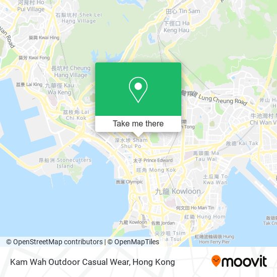 Kam Wah Outdoor Casual Wear map