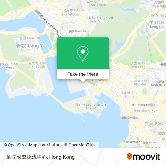 華潤國際物流中心 map