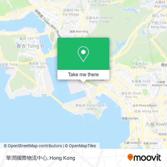 華潤國際物流中心地圖