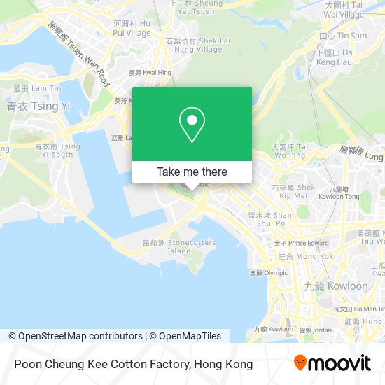 Poon Cheung Kee Cotton Factory地圖