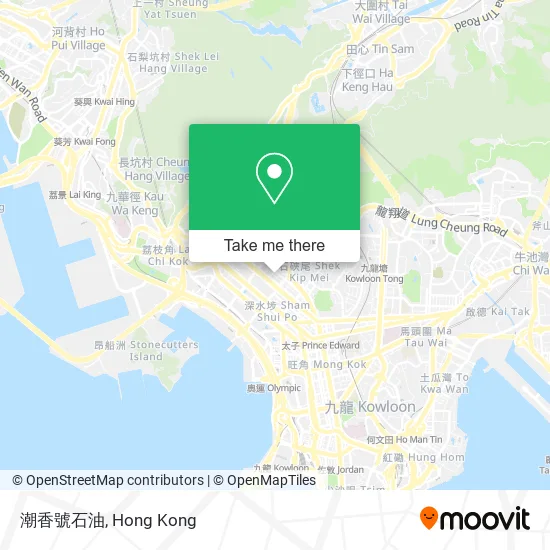 潮香號石油地圖