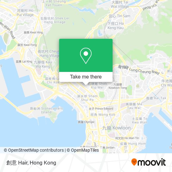 創意 Hair map