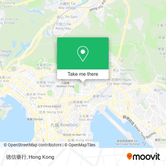 德信藥行 map