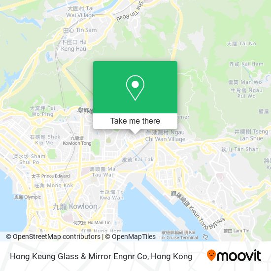 Hong Keung Glass & Mirror Engnr Co地圖