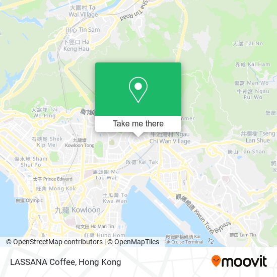LASSANA Coffee map