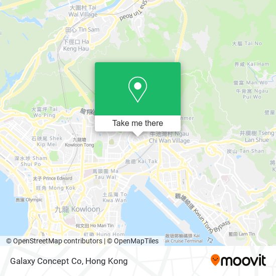 Galaxy Concept Co地圖
