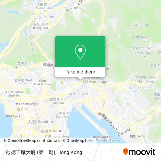 啟德工廠大廈 (第一期)地圖