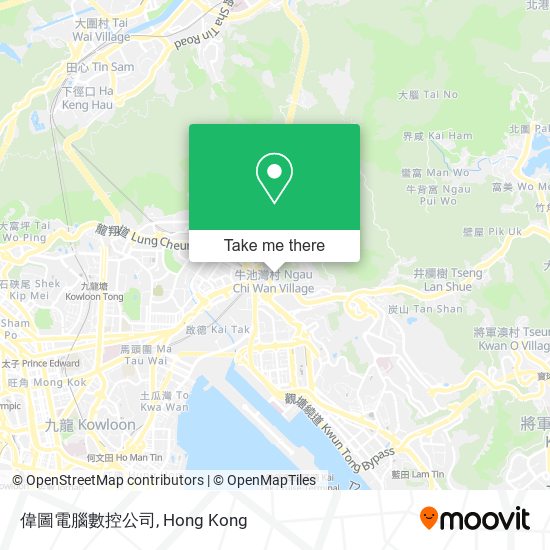 偉圖電腦數控公司 map