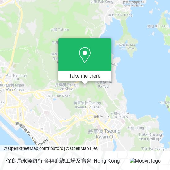 保良局永隆銀行 金禧庇護工場及宿舍 map