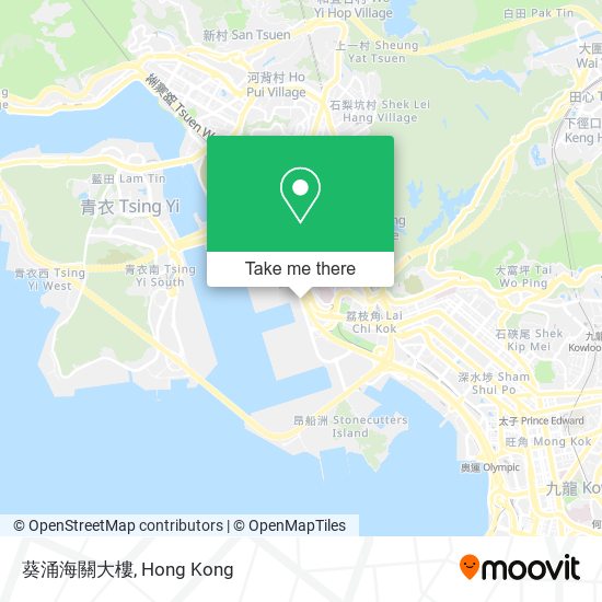 葵涌海關大樓 map