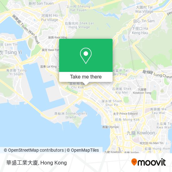 華盛工業大廈 map