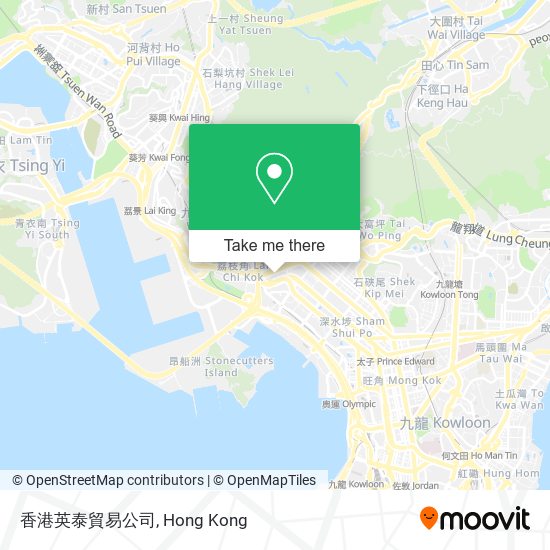 香港英泰貿易公司 map