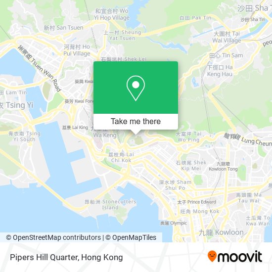 Pipers Hill Quarter地圖