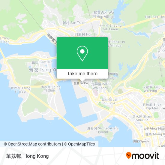 華荔邨 map
