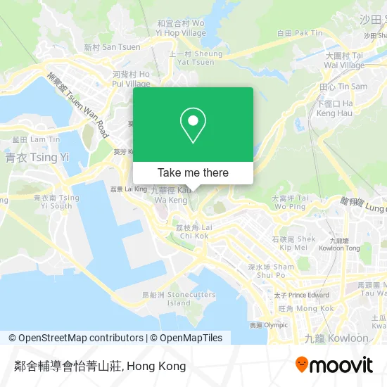 鄰舍輔導會怡菁山莊地圖