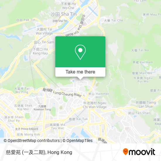 慈愛苑 (一及二期)地圖