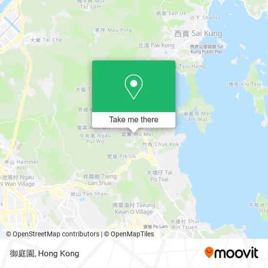 御庭園 map