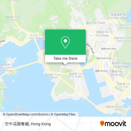 空中花園餐廳 map