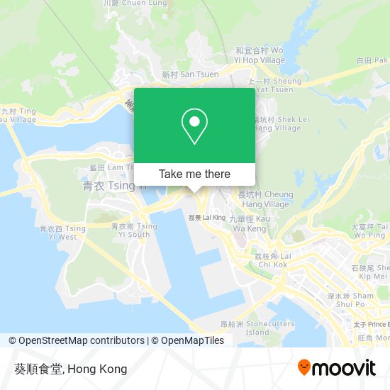 葵順食堂 map