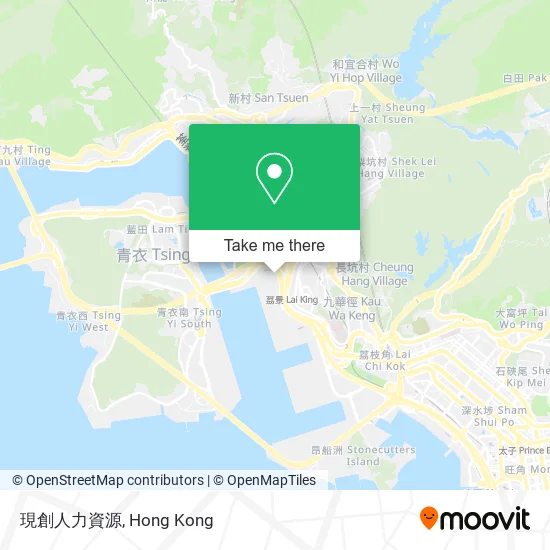 現創人力資源 map