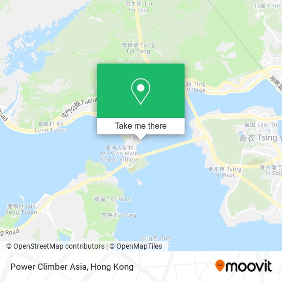 Power Climber Asia map