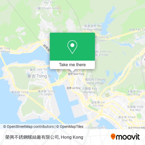 榮興不銹鋼螺絲廠有限公司 map