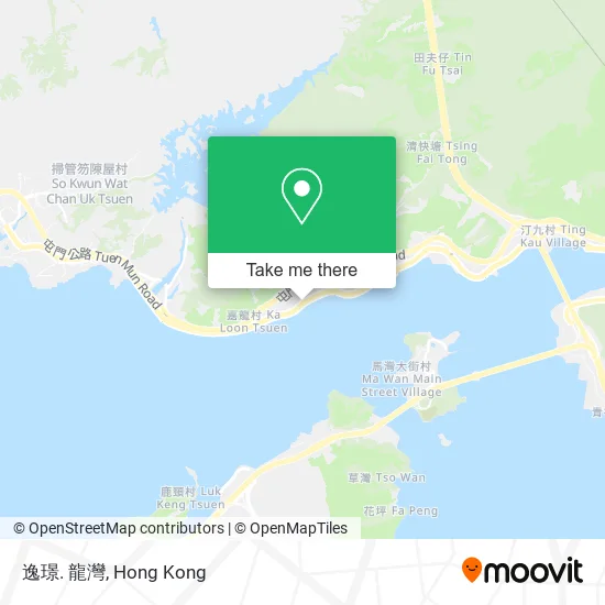 逸璟. 龍灣 map