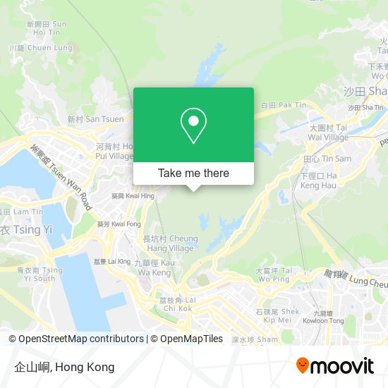 企山峒 map