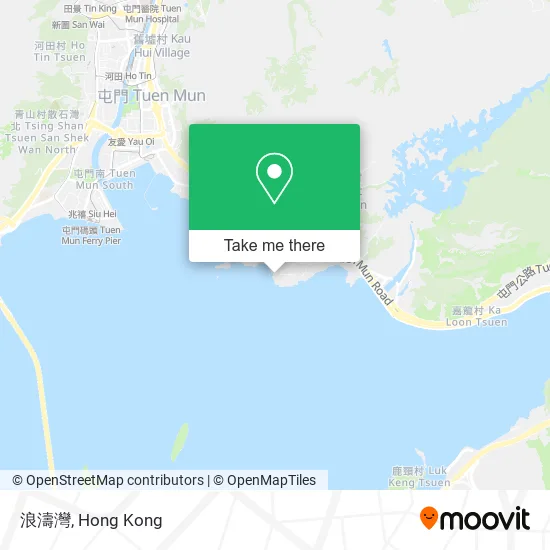 浪濤灣 map