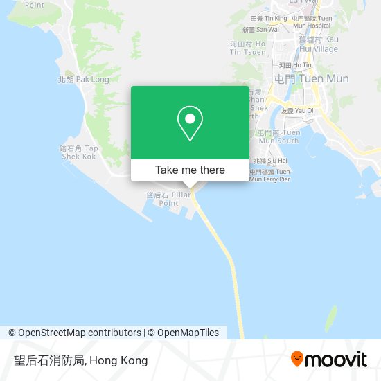 望后石消防局 map