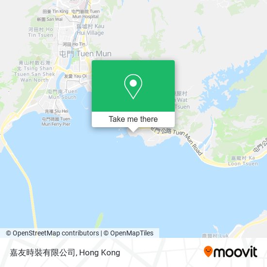 嘉友時裝有限公司 map