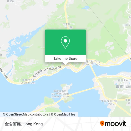 金舍窗簾地圖