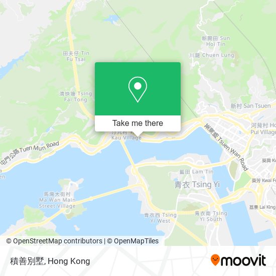 積善別墅地圖