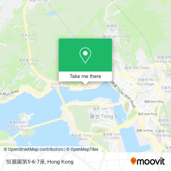 恒麗園第5-6-7座地圖