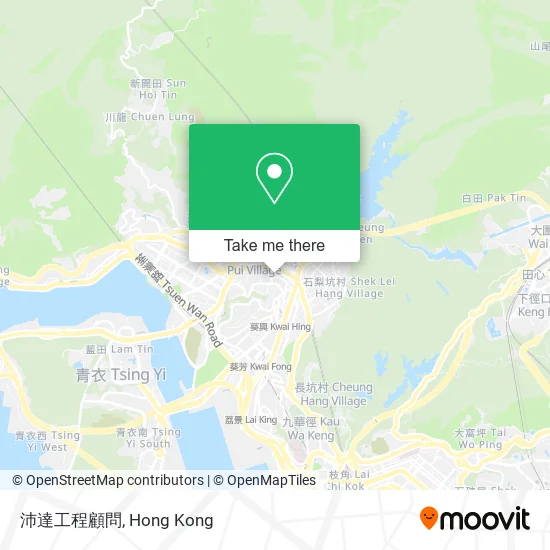 沛達工程顧問地圖