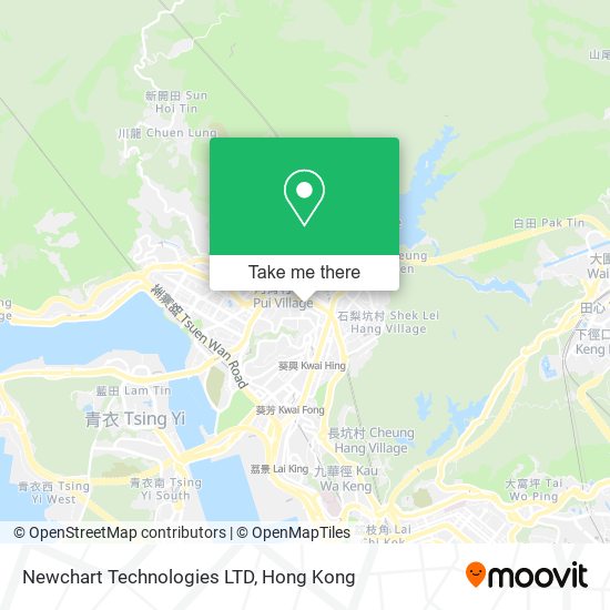 Newchart Technologies LTD map