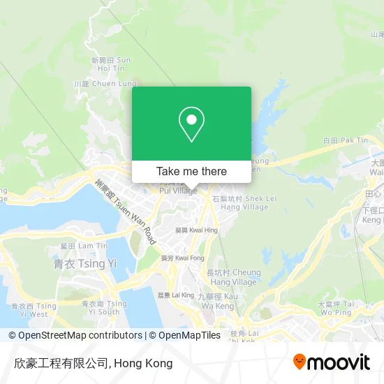 欣豪工程有限公司地圖