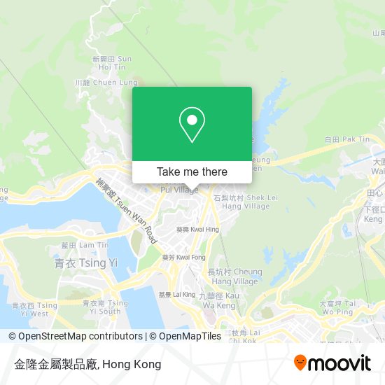 金隆金屬製品廠 map