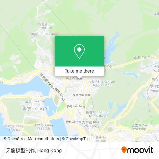 天龍模型制作地圖
