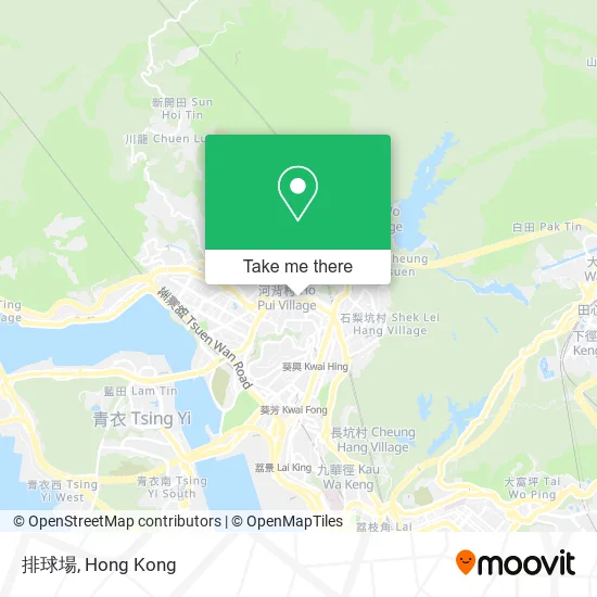 排球場 map