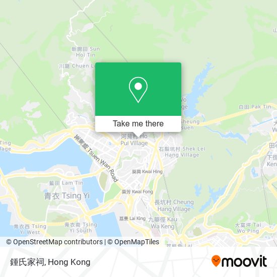 鍾氏家祠地圖
