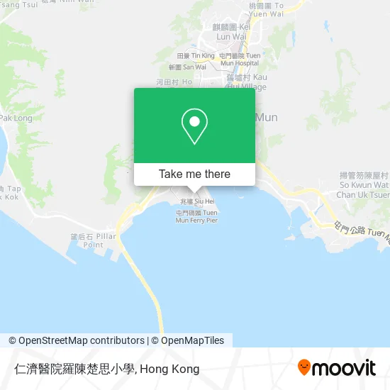 仁濟醫院羅陳楚思小學地圖