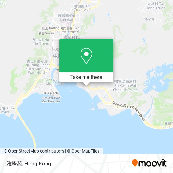 雅翠苑 map