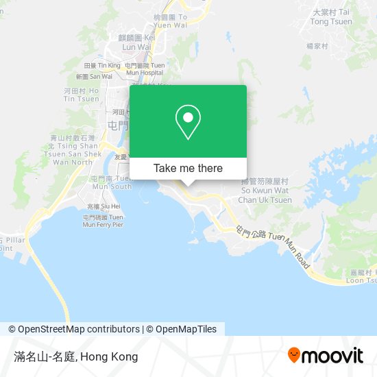 滿名山-名庭 map