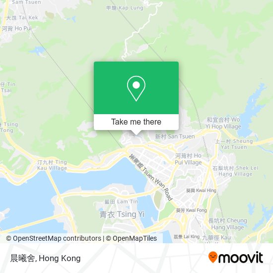 晨曦舍 map