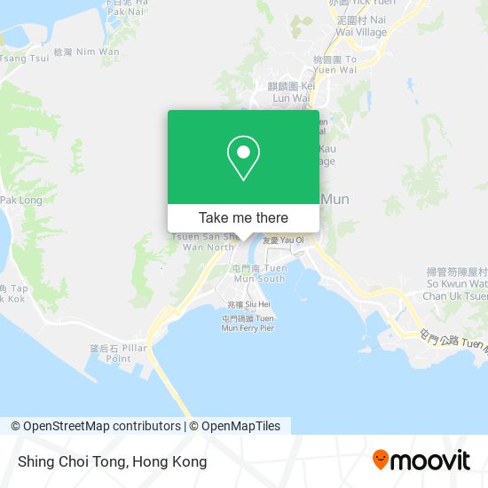 Shing Choi Tong map