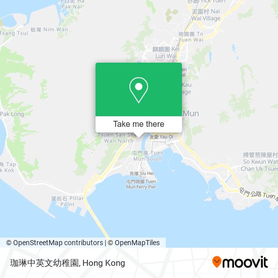 珈琳中英文幼稚園 map