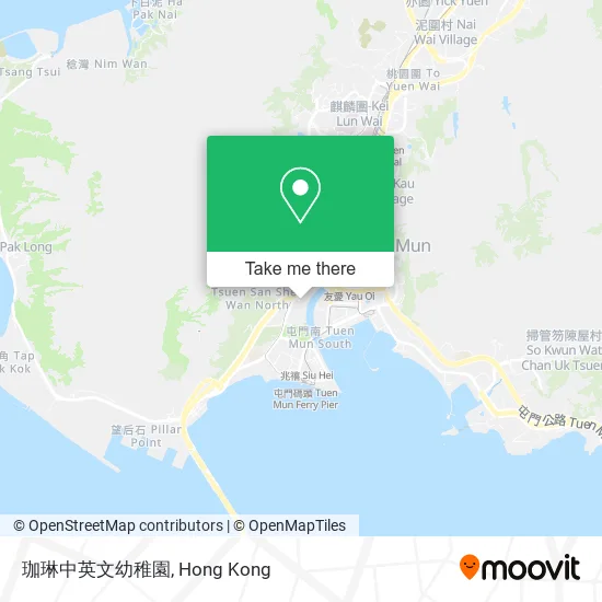 珈琳中英文幼稚園 map