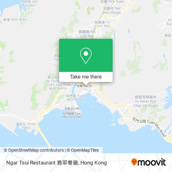 Ngar Tsui Restaurant 雅翠餐廳 map